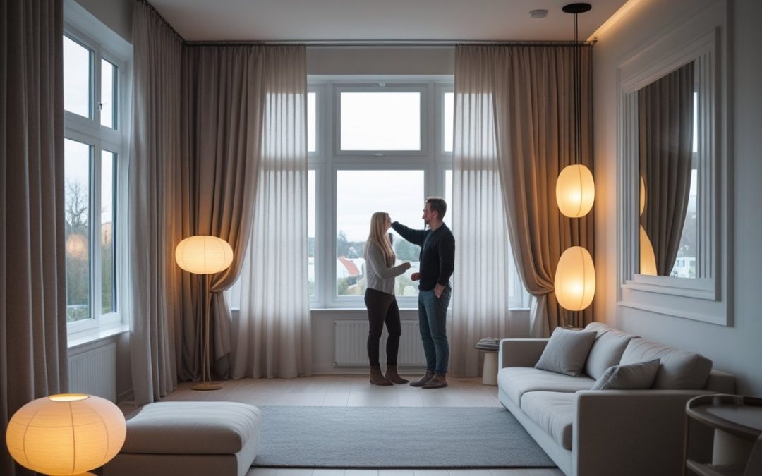 Sådan skaber du den perfekte atmosfære med gardiner og unikke belysningsløsninger i Aarhus